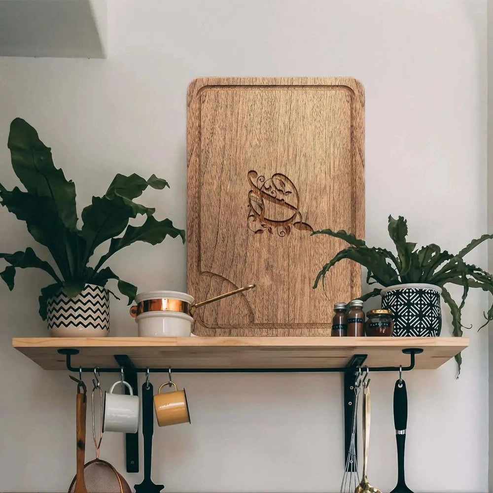 Walnut Engraved Cutting Board - Timber Engravings