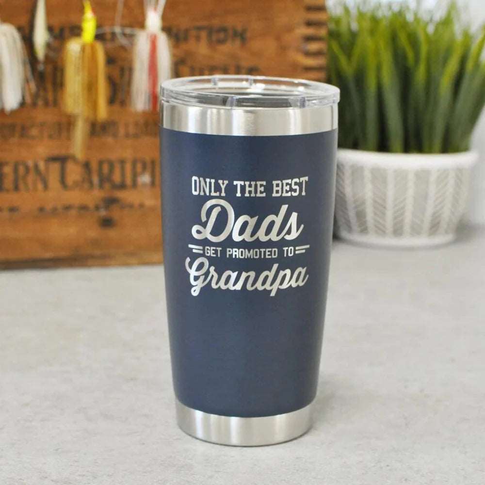 20oz Engraved Stainless Steel Insulated Cup - Timber Engravings